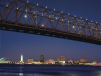 Baton Rouge Skyline